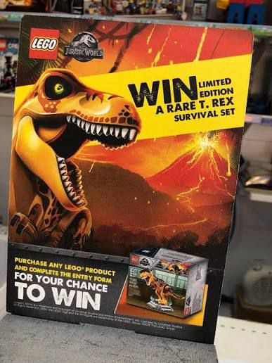 Rare LEGO Jurassic World Exclusive T‑Rex (Set 4000031) – Limited 500 Worldwide Promotional Set