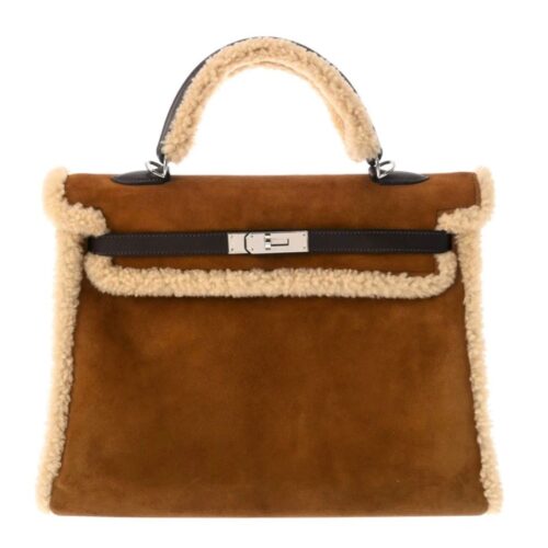 HERMES Kelly 35 Marron