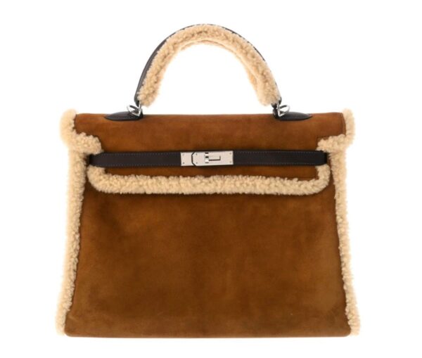 HERMES Kelly 35 Marron