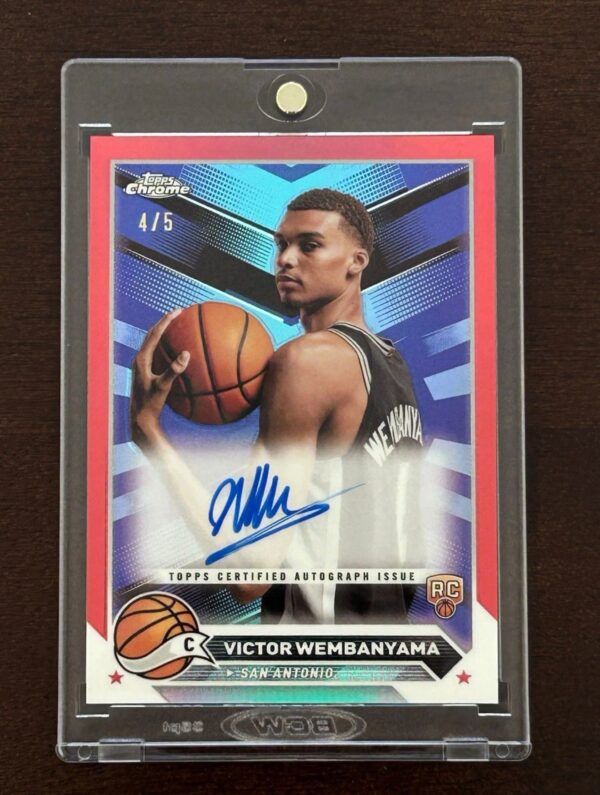 VICTOR WEMBANYAMA 2023-24 CARD SSP #4/5