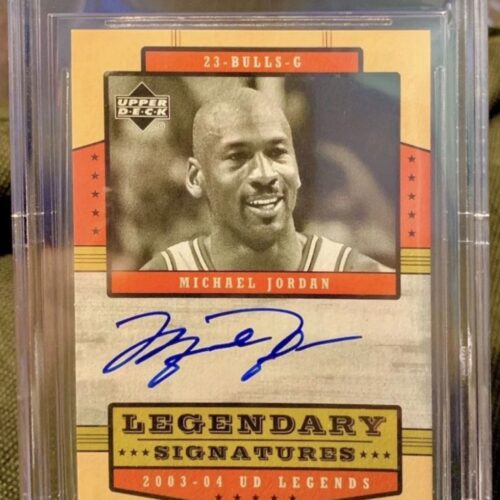 MICHAEL JORDAN 2003–04 Signature Card — BGS 9.5 (On-Card Autograph)